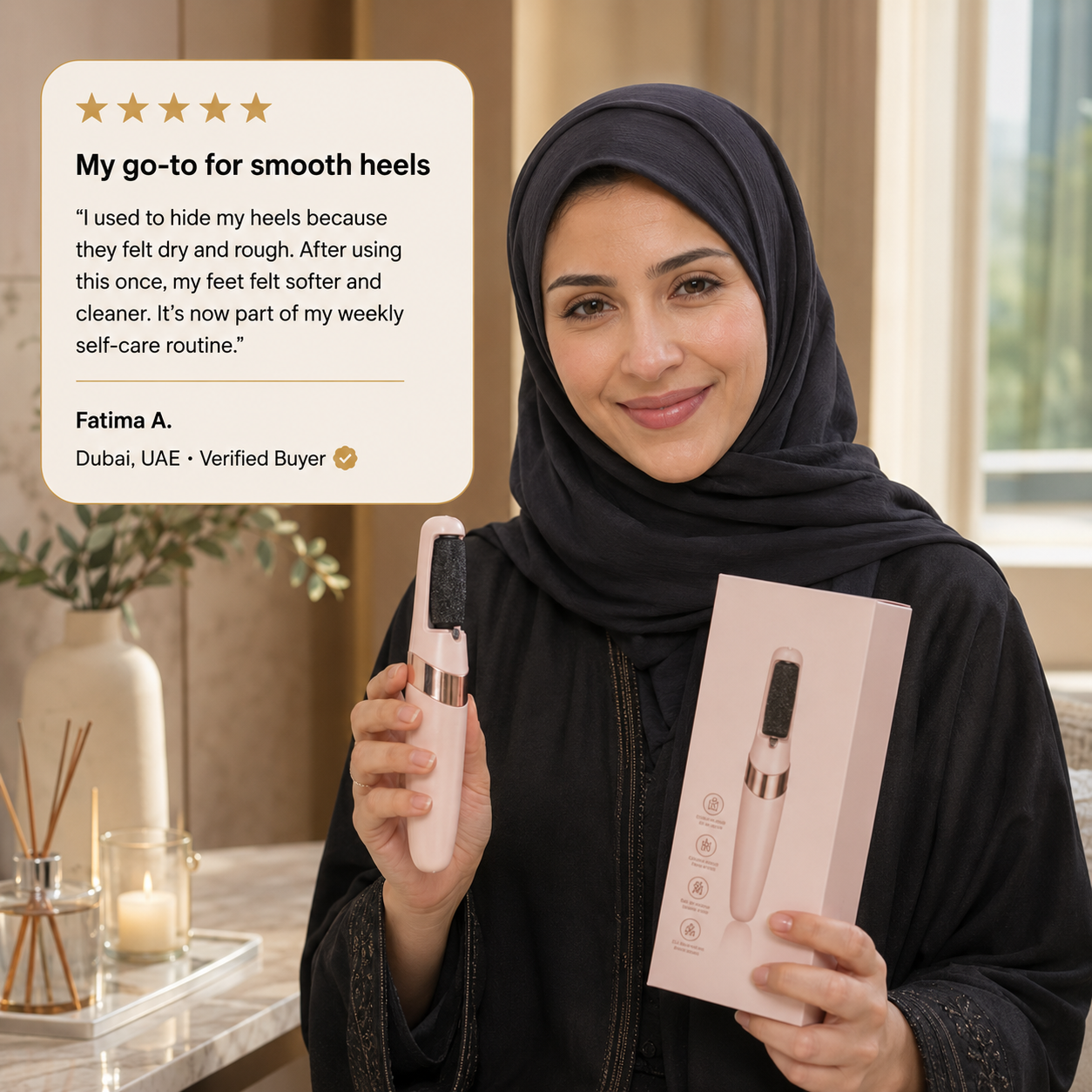 PediLux - Electric Foot Callus Remover